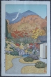 Toshi Yoshida - Autumn in Hakone Museum - SOLD